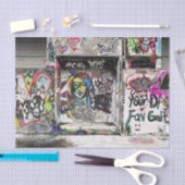 Graffiti Cool Decorative Urbane Straatgekte Kunst Tissuepapier (Craft)