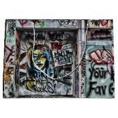 Graffiti Cool Modern Urban Street Art Groot Cadeauzakje (Voorkant)