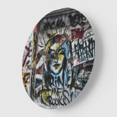 Graffiti Cool Modern Urban Street Art Grote Klok (Hoek)