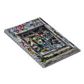 Graffiti Cool Modern Urban Street Art Notitieboek (Rechterzijde)