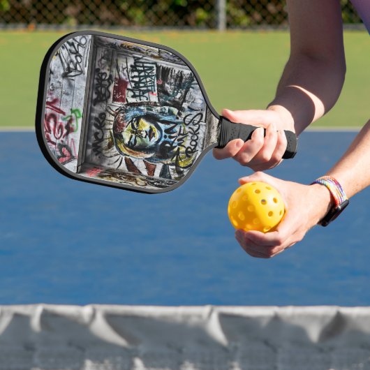 Graffiti Cool Modern Urban Street Art Pickleball Paddle (Insitu)