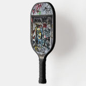 Graffiti Cool Modern Urban Street Art Pickleball Paddle (Links)