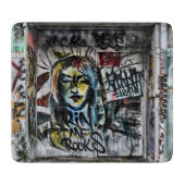 Graffiti Cool Modern Urban Street Art Snijplank (Voorkant)