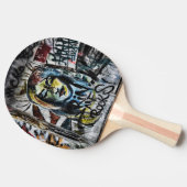 Graffiti Cool Modern Urban Street Art Tafeltennisbatje (Zijkant)