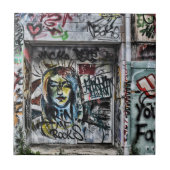 Graffiti Cool Modern Urban Street Art Tegeltje (Voorkant)