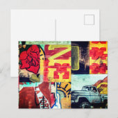 Graffiti Cover Richmond Briefkaart (Voorkant / Achterkant)