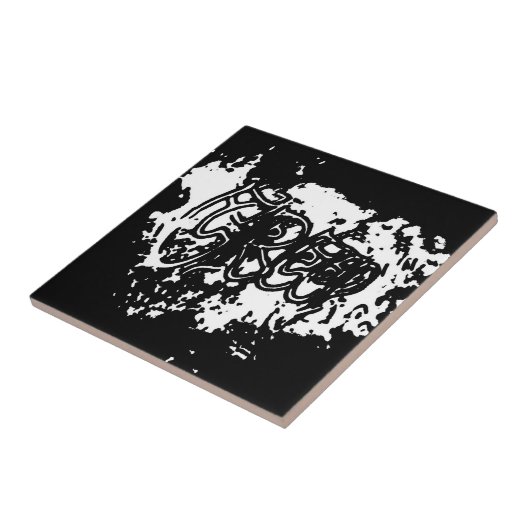 Graffiti Creep Tegeltje (Zijkant)