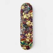 Graffiti Critters Persoonlijk Skateboard (Voorkant)