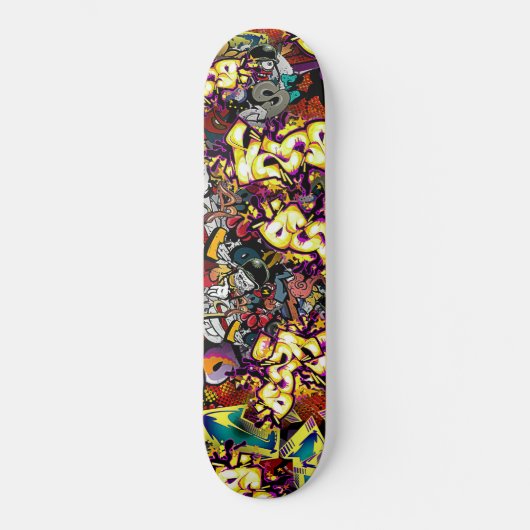 Graffiti Critters Persoonlijk Skateboard (Voorkant)