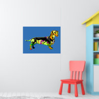 Graffiti Dachshund
