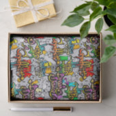 Graffiti Dance Hip Hop Pattern Urban Tissuepapier (Geschenk)