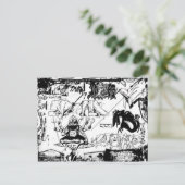 Graffiti Delight Briefkaart (Staand voorkant)