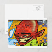 Graffiti Demon Briefkaart (Voorkant / Achterkant)
