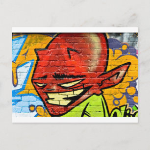 Graffiti Demon Briefkaart