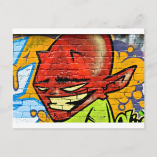 Graffiti Demon Briefkaart