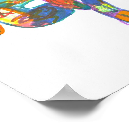 Graffiti Design Peace Poster (Hoek)