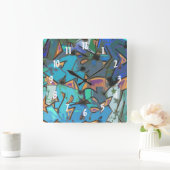 Graffiti design wandklok (Huis)