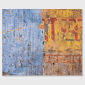Graffiti devanagari, met wandbekleding cadeaupapier (Vlak)