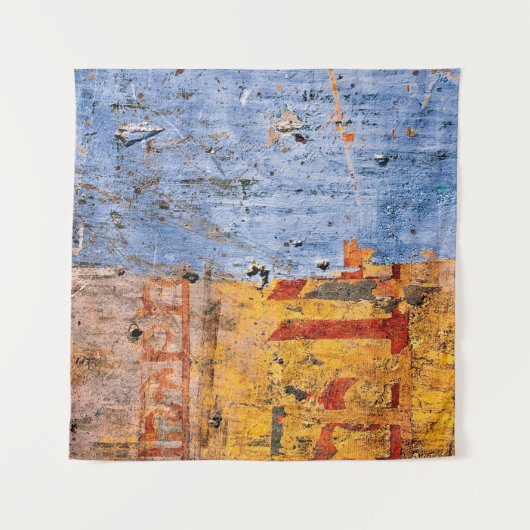 Graffiti devanagari, met wandbekleding wandkleed (Voorkant (horizontaal))