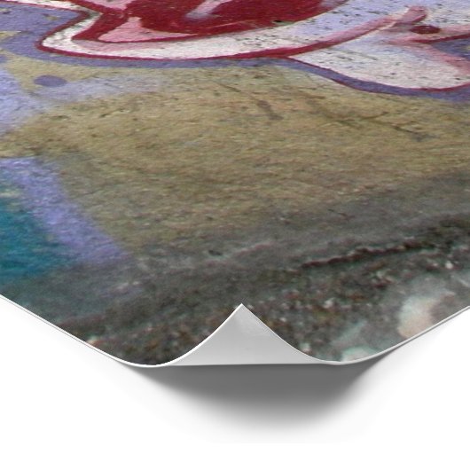 Graffiti - Devil of Angel? Poster (Hoek)