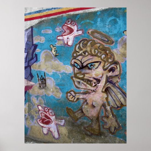 Graffiti - Devil of Angel? Poster (Voorkant)