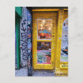 Graffiti Dining Dublin Ierland Briefkaart (Voorkant)