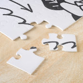 Graffiti Doodles: Punk muziek krabbelen Legpuzzel (Zijkant)