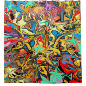 Graffiti Douchegordijn (Voorkant)