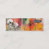 GRAFFITI DRIP 2 MINI VISITEKAARTJE (Achterkant)