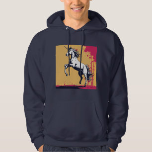 Graffiti Eenhoorn: Banksy-geïnspireerd ontwerp Hoodie