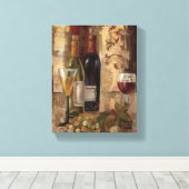 Graffiti en wijn canvas afdruk (Insitu (Houten vloer))