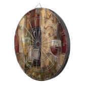 Graffiti en wijn dartbord (Voorkant Rechts)