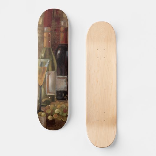 Graffiti en wijn skateboard (Voorkant)