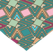 Graffiti Explosion Modern Geometric Pattern  Korte Tafelloper (Hoek)