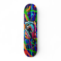 Graffiti Eye, 7 3/4" Skateboard Deck