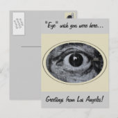 Graffiti Eye Briefkaart (Voorkant / Achterkant)