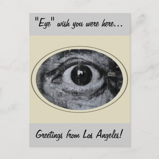Graffiti Eye Briefkaart (Voorkant)