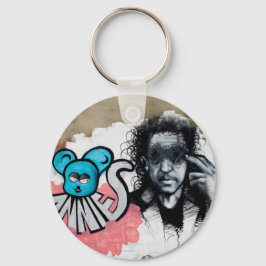 Graffiti Farbfotografie Acryl Sleutelhanger