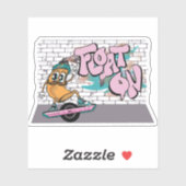 Graffiti Float Sticker (Vel)