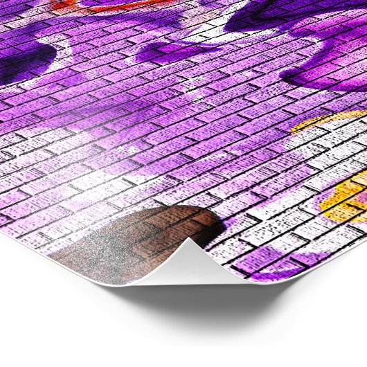 GRAFFITI FOTO AFDRUK (Hoek)