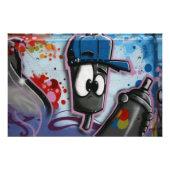 Graffiti Foto Afdruk (Voorkant)