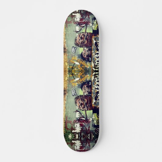 Graffiti foto Skateboard (Voorkant)