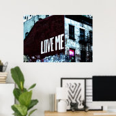 Graffiti-foto van New York City Street Poster (Thuiskantoor)