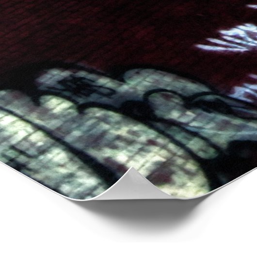 Graffiti-foto van New York City Street Poster (Hoek)