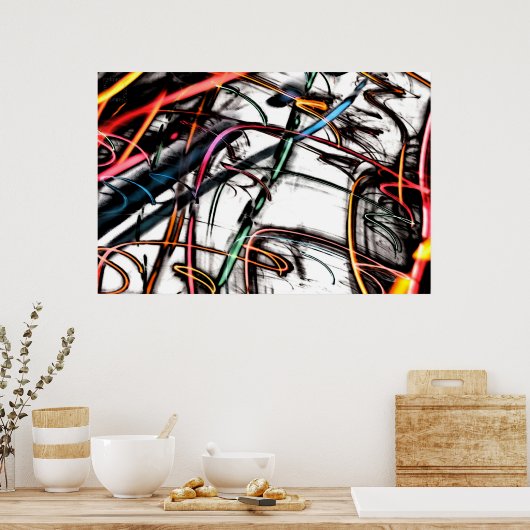 GRAFFITI - Franklin Arts Poster (Keuken)