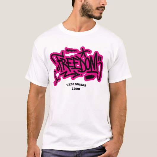 Graffiti Freedom T-shirt (Voorkant)