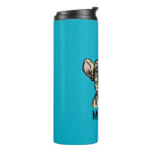 Graffiti French bulldog Thermosbeker (Gedraaid links)