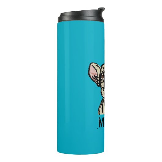 Graffiti French bulldog Thermosbeker (Gedraaid links)