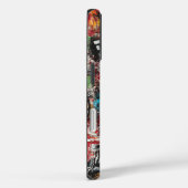 Graffiti Frequentie Telefoonhoes Case-Mate iPhone Case (Achterkant / Rechts)
