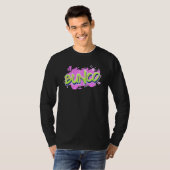 Graffiti Fun Bunco shirt. BUNCO Spelavond T-shirt (Voorkant volledig)